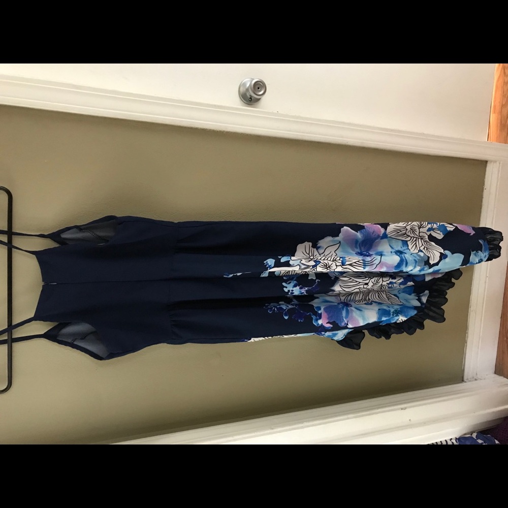Blue dress